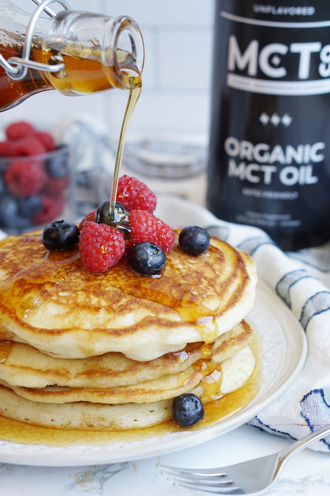 The Best Keto-Friendly Sunday Pancakes with MCToil